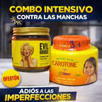 Combo intensivo de sebo de res y Carotone para la piel