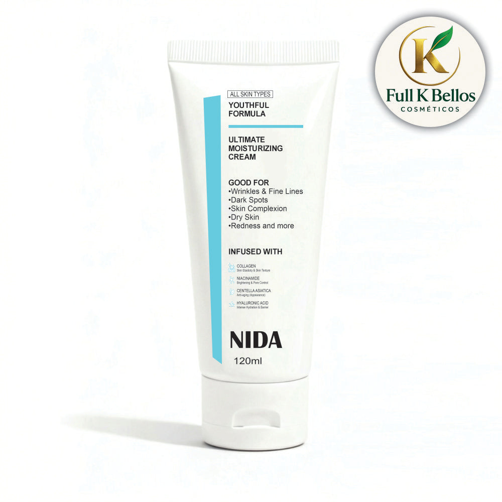 Tubo de Nida Youthful Moisturizing Cream de 120 ml
