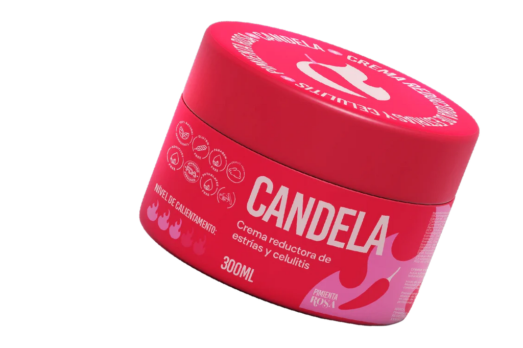 Presentación de Candela Crema corporal