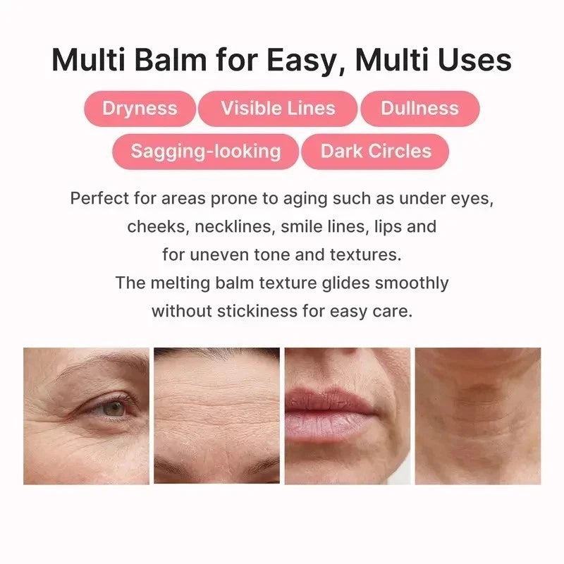 Infografía del Medicube PDRN Multi Balm