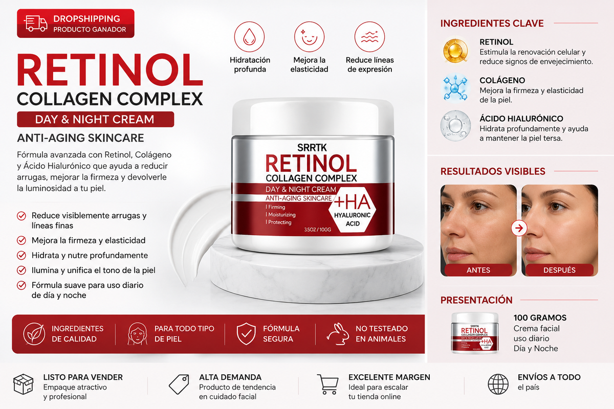 Crema Retinol Collagen Complex, segunda vista
