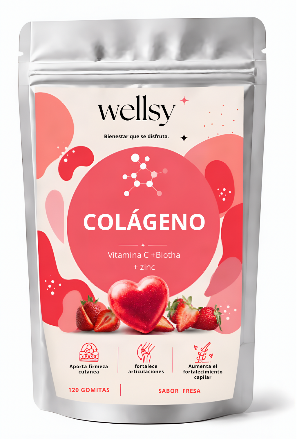 Gomitas de colágeno, tercera vista