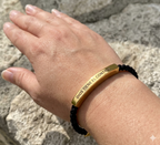 Pulsera de acero inoxidable en caja de lujo