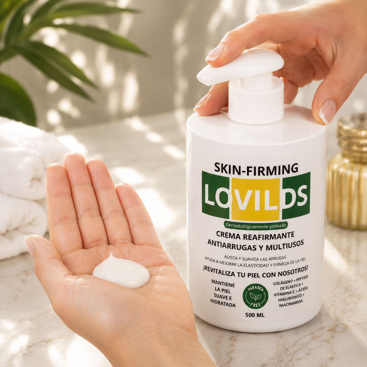 Ingredientes de la crema Lovilds