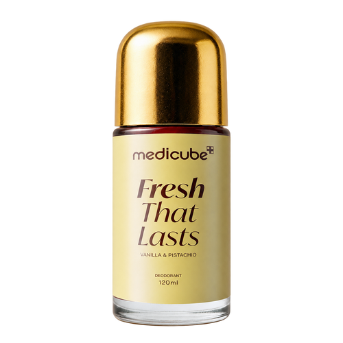 Medicube Desodorante Roll-on 120 ml, producto aislado sobre fondo transparente